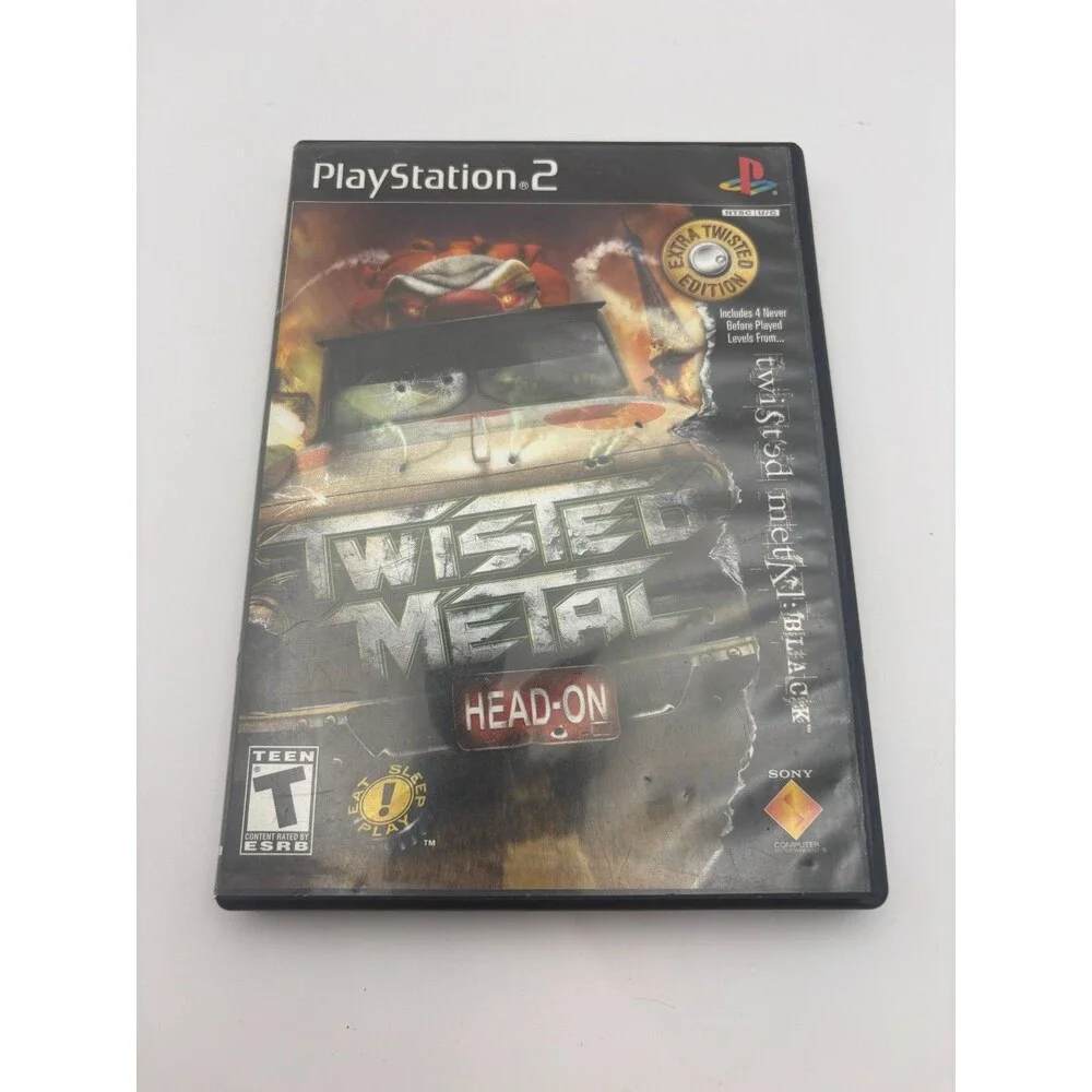 Twisted Metal Head On Playstation 2 Ps2 Extra Twisted Edition Complete CIB